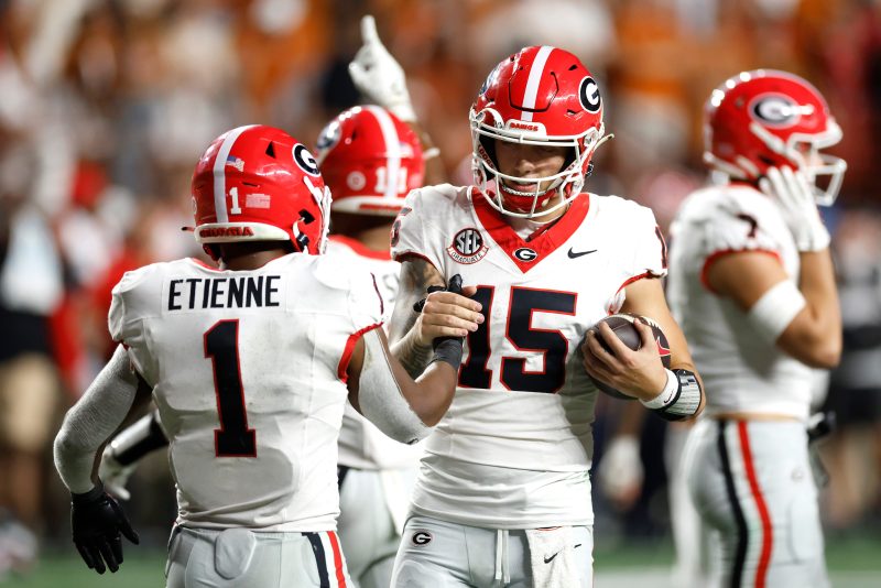 Georgia’s big win, Alabama’s tough loss lead Week 8 winners and losers